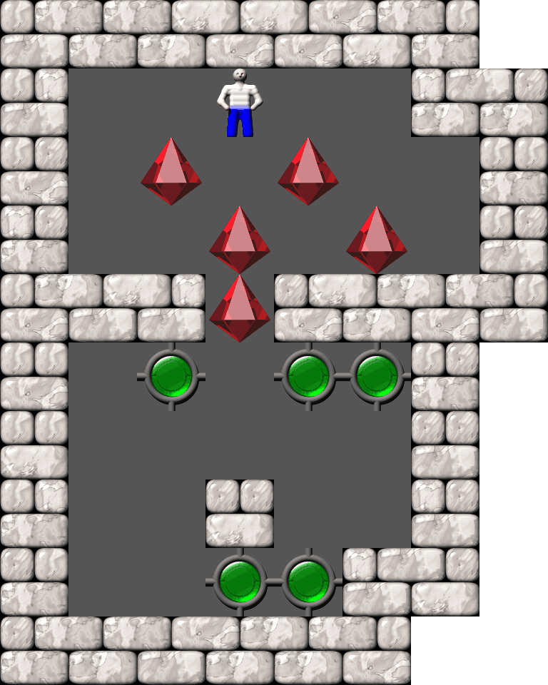 Sokoban Howard Levels 1 level 35